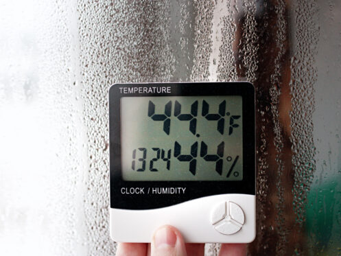 Humidity measurement in DePere, WI